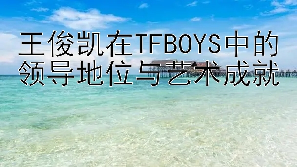 王俊凯在TFBOYS中的领导地位与艺术成就