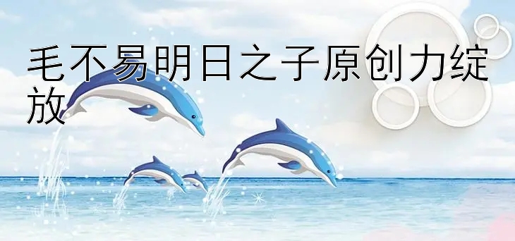 毛不易明日之子原创力绽放