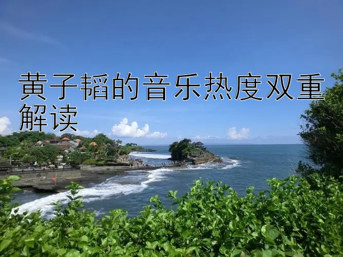 黄子韬的音乐热度双重解读